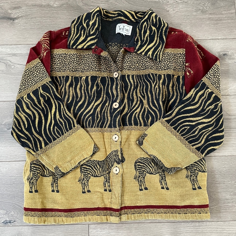 Tantrums Vintage Zebra Jacket